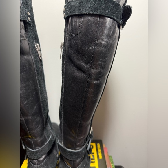 UGG Black Heeled Boots Sleek and Stylish - Picture 7 of 15